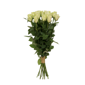 Букет белых роз Атена 50 см